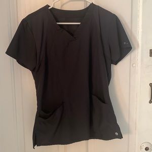 Women’s Barco One Charcoal Grey Scrub Top